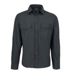 Craghoppers Mens Expert Kiwi Shirt (Carbon Grey) material_Synthetic - Size Small