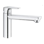 Grohe Quickfix BauEdge mitigeur d'évier avec angle de rotation 140°, chrome (MM30106090300F)