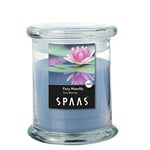 Spaas Bougie parfumée en Bocal de ménage, ± 60 Heures - Fairy Waterlily