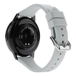 Samsung Galaxy Watch 5 Pro 45mm / 44mm - Silikon klockarmband 20mm Ljusgrå
