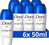 Dove Advanced Care Original Anti-perspirant Deodorant pack of 6 with Triple Moi