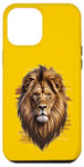 Coque pour iPhone 12 Pro Max Majestic Lion Wildlife T-shirt pour homme et femme Happy New Year