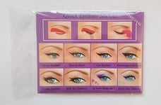 Quick Make-up Eyeliner Stickies Set complet de 80 stylos