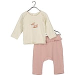 BLUE SEVEN Baby set skjorta + byxor offwhite