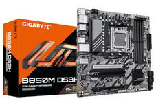 GIGABYTE B850M DS3H Carte Mère - Processeurs AMD Ryzen Série 9000, 16+2+2 Phases VRM numériques, jusqu'à 8200MHz DDR5 (OC), 1xPCIe 5.0 + 1xPCIe 4.0 M.2, LAN 2.5, USB 3.2 Gen 2