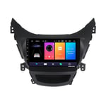 ADMLZQQ 9 Inch Android 10.0 Double Din Car Radio Stereo Head Unit for Hyundai Elantra 2011-2013, GPS Navigation/Bluetooth/FM/Steering Wheel Control/Rear Camera / 4G+WIFI,7862 (8core 6+128G)