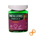 MOLLER'S Fish Oil Omega-3 Cardio 76 Capsules Heart Function Cholesterol Level