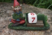 97177 D  FIGURINE TROLL  CALENDRIER  LUTIN PIXIE  ELFE FARFADET KORRIGAN FEE