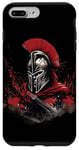 Coque pour iPhone 7 Plus/8 Plus Spartan Sword Splash Warrior Légion romaine