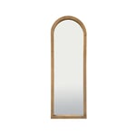 Emde - Miroir arche en bois clair 60x170cm