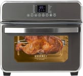 15L Air Fryer Oven - 1600W Healthy Oil Free Cooking, Rotisserie, 14 Presets