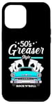 Coque pour iPhone 14 Plus 50s Greaser Hip Hop Retro 1950s Party Vintage Dance Car Sock