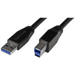 StarTech.com Aktiv USB 3.0 USB-A till USB-B-kabel - 10 m