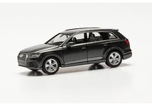 herpa- Audi Maquette Voiture Q7, echelle 1/87, Model Allemand, pièce de Collection, Figurine Plastique Miniature, 038447-004