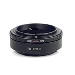 FD-EF R Bague d'adaptation pour Objectif FD/FL Compatible avec Appareil Photo EF R-Mount EF RF RP, FD to EFS R