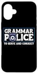 iPhone 16 Plus Grammar Police - To Serve And Correct Case