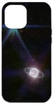 Coque pour iPhone 12 Pro Max Webb Télescope spatial Neptune Anneaux Lunes Triton JWST