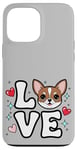 Coque pour iPhone 13 Pro Max Chihuahua Love Chichi mignon Chichi Maman Filles Femmes