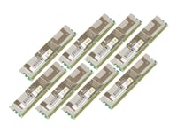 Coreparts - Ddr2 - Sats - 64 Gb: 8 X 8 Gb - Fb-Dimm 240-Pin - 667 Mhz / Pc2-5300 - 1.8 V - Fullt Buffrat - Ecc