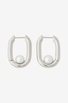 Edblad - Örhängen Modernist Pearl Hoops L - Silver