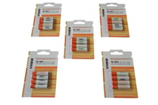 vhbw 20x Batteries AAA micro compatible avec Siemens Gigaset E630A, E720, E720HX, R60 téléphone fixe sans fil (800mAh, 1,2V, NiMH)