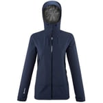 Millet - Mungo II GTX 2.5L JKT W - Veste Hardshell Femme - Membrane Gore-Tex Imperméable - Randonnée - Bleu