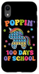 Coque pour iPhone XR La licorne des 100 jours d'école de Poppin'