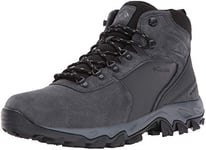 Columbia Men's Newton Ridge Plus Ii Suede Waterproof Hiking Boot, Shark, Black, 7.5 UK