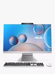 ASUS M3702 All-in-One Desktop PC, AMD Ryzen 5 Processor, 8GB RAM, 512GB SSD, 27" Full HD, White