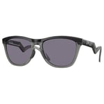 Oakley Frogskins Hybrid Sunglasses Matte Black Frame Prizm Grey Lens