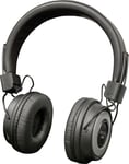 Wireless or Wired Bluetooth Headphones On Ear, Micro SD FM and Mic Silver - NEW