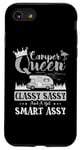 Coque pour iPhone SE (2020) / 7 / 8 Camping-car Queen Classy Sassy Smart Assy Fun Camping