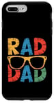 Coque pour iPhone 7 Plus/8 Plus Lunettes de soleil Rad Dad Cool Cadeau pour les pères à la mode Daddy Pops