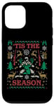 iPhone 12/12 Pro 'Tis the Season Deer Hunter Ugly Christmas Sweater Party Case