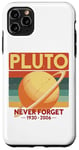 Coque pour iPhone 11 Pro Max Honoring Our Lost Planet Pluto Never Forget 1930 2006