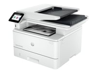 HP LaserJet Pro MFP 4102fdw-skrivare, Svartvit, Skrivare för Småföretag, Skriv ut, kopiera, skanna, fax, Trådlöst; Instant Ink-kompatibel; Skriv ut från smarttelefon eller platta; Automatisk dokumentm