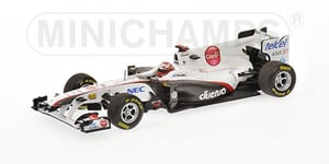 Minichamps 1/43 SAUBER F1 K. KOBAYASHI SHOWCAR 2011 - 410110086