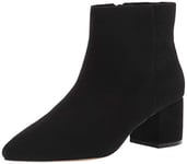 The Drop Women's Jessi Side-Zip Block-Heel Boot, Black, 6.5 UK