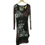 Robe Desigual  robe mi-longue  36 - T1 - S Noir