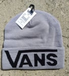 VANS Heather Grey Cuff Taller BEANIE UNISEX Hat UNISEX - Off The Wall V116