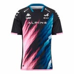 Maillot Kombat Bwt Alpine F1 Team Homme Noir Bleu Rose