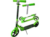 R-Sport Stor Scooter H4aa Grön Hopfällbar Scooter R-Sport 200 Mm Hjul Upp Till 100 Kg