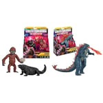 MonsterVerse Godzilla x Kong: The New Empire, 3.5-Inch Suko and Titanus Doug Action Figure Toys & Godzilla x Kong: The New Empire, 6-Inch Godzilla Evolved Action Figure Toy, Iconic Collectable Movie