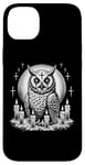 iPhone 14 Plus Sacred Satanic Owl with Candles | Dark Ritual Owl Witchcraft Case