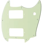 Musiclily Pro Mint Green 9 Hole HH Pickguard For Squier Bullet Mustang Guitar