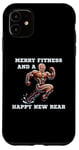 iPhone 11 Merry Fitness Happy New Rear Workout Christmas Cookie Case