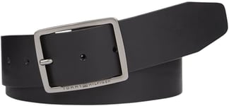 Tommy Hilfiger Ceinture Homme Oliver 4.0 Ext Cuir, Noir (Black), 105 cm