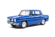 SOLIDO- 1:18 Renault 8 GORDINI 1300 Blue 1967 Voiture Miniature de Collection, 1803604