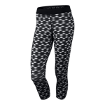 Nike Printed Relay Crop Tights for Damer - Lettvekts Løpetights med Komfort