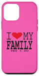 Coque pour iPhone 12 mini Idée cadeau de famille personnalisée pour réunion de famille